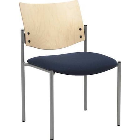 Kfi Side/Guest Chair, Armless, Wood Back 1310SL-SP22-2310