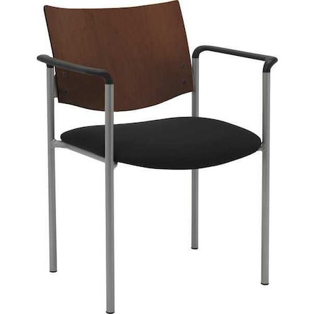 Kfi Side/Guest Chair, w/Arms, Wood Back 1311SL-SP28-2902