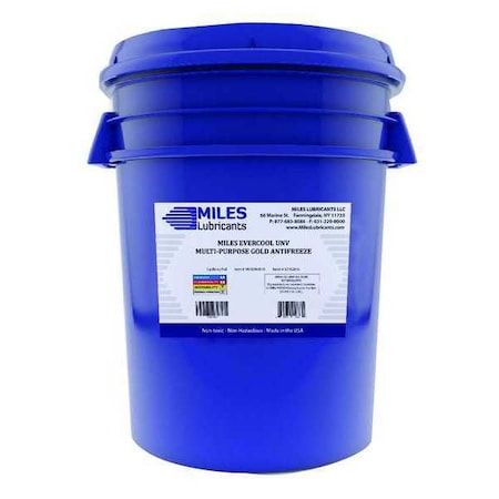 Miles Lubricants Universal Gold Antifreeze, 5 gal., Pail M002000510