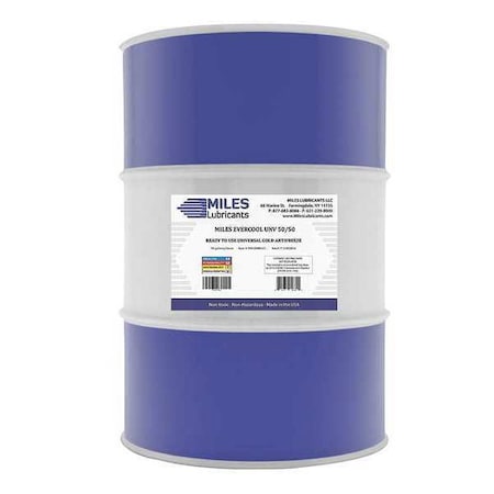 Miles Lubricants Univ Gold Antifreeze, 50/50, 55 gal., Drum M002000513