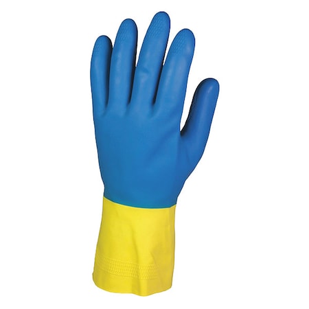 Kleenguard Chemical Resistant Gloves, Neoprene/Latex, 12 in L, S, 24 PK 38741