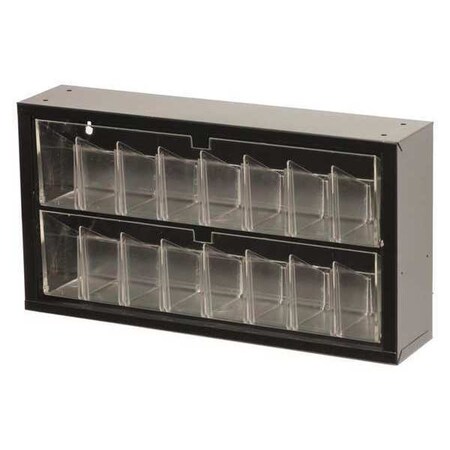 Craftline Metal Tip-Out Tray Cabinet with 2 Tiers