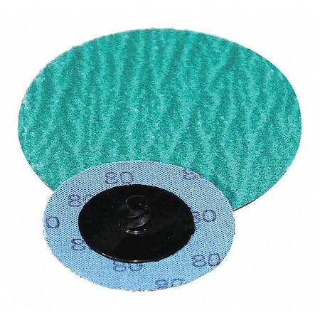 Superior Abrasives Coated QCD, Zirc GA, 1.5", Type S, Grit 60 A014471