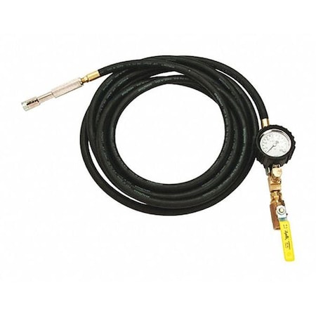 Ame Whip Hose, OTR, 20 ft., 1/2", Dial Gauge 24861