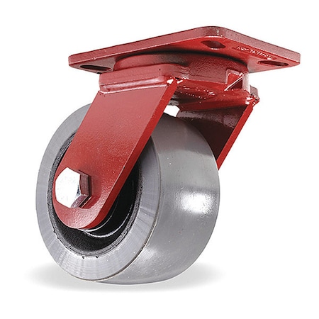 Hamilton ForgeMaster Swivel Caster, 6" x 3" DuraGlide Wheel, 3/4" Sealed Precision Ball Bearings S-FM-63GB95