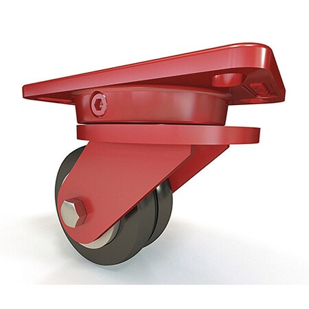 Hamilton Ergo-X2 Swivel Caster, 4" x 2" Swivel-EAZ (75D) Wheel, 1/2" Sealed Precision Ball Bearings S-ERGO-4SWC75D