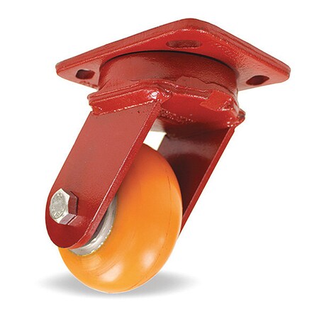 Hamilton Kingpinless Swivel Caster, 4" x 2" Ergo-Tech (87A) Wheel, 1/2" Sealed Precision Ball Bearings S-ZFWH-42EMB