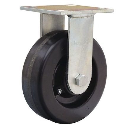 Hamilton Rigid Caster, 6x2" Plstx Wheel, 3/4" Rollr R-526-P