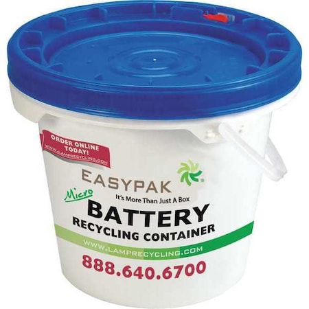 Easy Pak Micro Battery Recycling Container 330-142