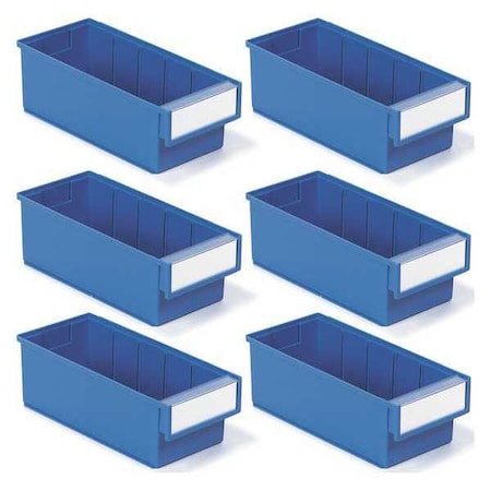 Treston Shelf Storage Bin, 4 in; 5 in W, 6 PK SBS6-3015-6