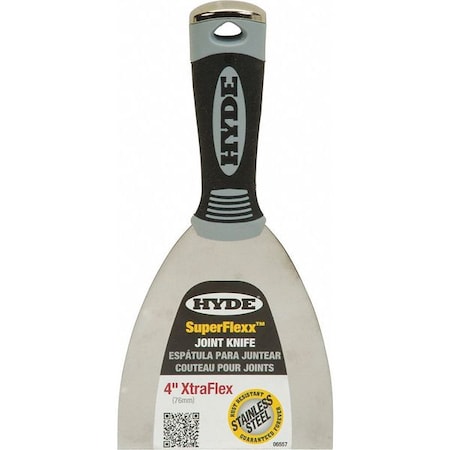 Hyde Putty Knife, SuperFlexx, 4" W, SS 06557