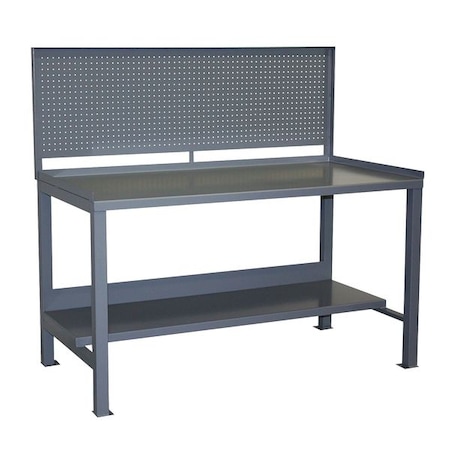 Jamco Workbenches, Steel, 72" W, 34" Height, 3000 lb., Straight WR472GP