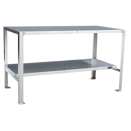 Jamco Fixed Work Table, SS, 60" W, 30" D YE360