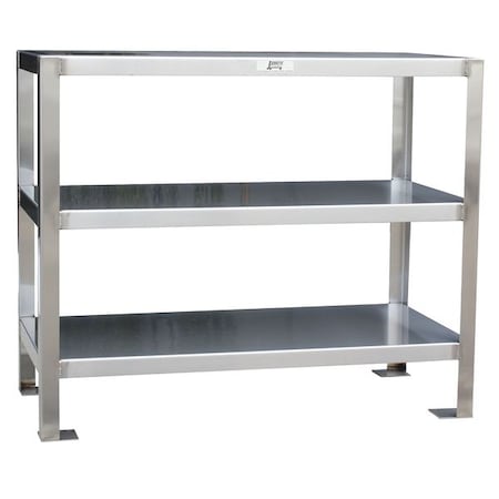 Jamco Fixed Work Table, SS, 24" W, 18" D YG124