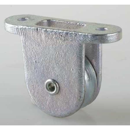 PEERLESS Closed Deck Pulley Block, Fibrous Rope, 5/8 in Max Cable Size, Electro-Galvanized 3-050-20-86-