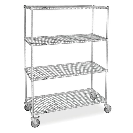 Zoro Select Flat Shelf Supply Unit, 24 In. W, 48 In. L SS-2448-63LZF