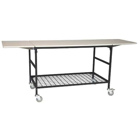 Irsg Adjustable Mobile Work Table, 300 lb. ERGO-50-K2