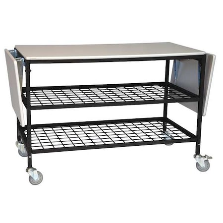 Irsg Adjustable Mobile Work Table, 51 In. L ERGO-50-K3