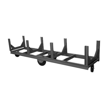 Zoro Select Bar Cradle Truck, 10,000 lb., 96 In.L BCT-2896-10K-95