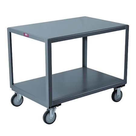 Zoro Select Mobile Table, 1400 lb., 49 in. L, 25 in. W LB248P500GP