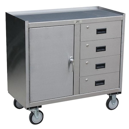 Jamco Mobile Workbench Cabinet, 27 In. L YY236U500