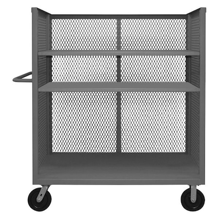 Zoro Select Mesh Box Truck, 3000 lb., 54 In.L 3ST-EX3048-3-95