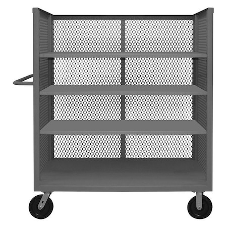 Zoro Select Mesh Box Truck, 3000 lb., 66 In.L 3ST-EX2460-4-95