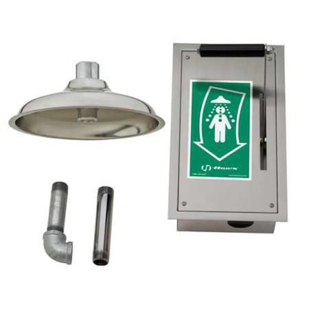 Haws Emergency Shower, Flush Ceiling, 20 gpm 8164