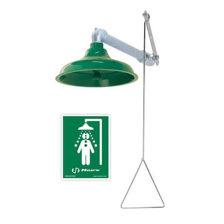 Haws Axion MSR Emergency Shower, Horiz/Vert, 20 gpm 8122