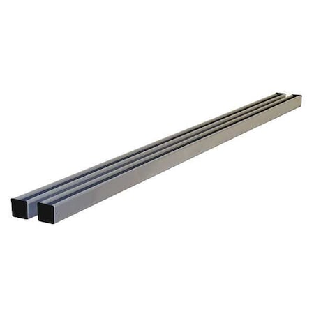 Pro-Line Upright Supports, 60Wx1-5/8Dx5 H, Gray, PR UR60-A31