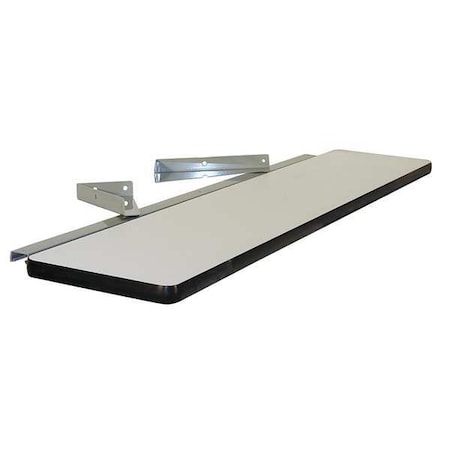 Pro-Line Cantilever Shelf, 72 W x 12 D x 2 H, Gray CSPL1272P-A31