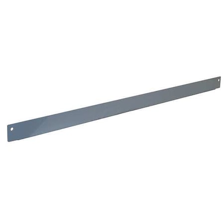 Pro-Line Bin Rail, 72 W x 1-1/2 D x 2-5/8 H, Blue BH72-L14