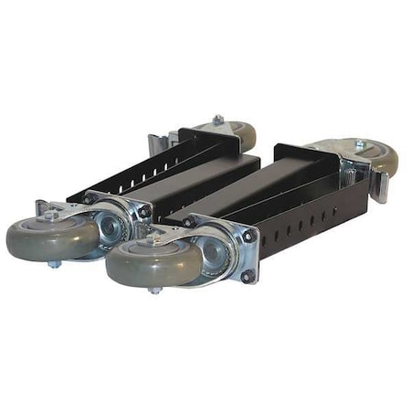 Pro-Line Plate Caster Kit, Polyurethane, 275 lb, PK4 TLC-4HDQS