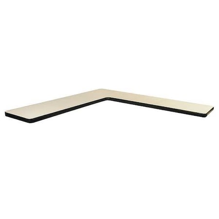 Pro-Line Cantilever Shelf, 48 In. L, 2 In. H CCUCSPL12PL