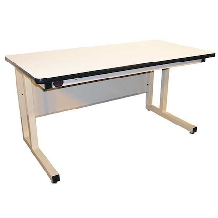Pro-Line Workbench, ESD Laminate, 60 in W, 30 in Height, 850 lb, Cantilever CHD6030C-H11