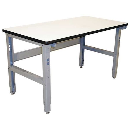 Pro-Line Bolted Workbench, Laminate, 60 in W, 30 in to 36 in Height, 850 lb, Straight IWB6036P