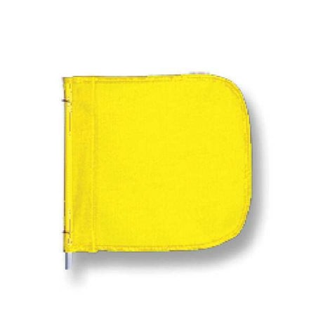 Checkers Warning Whip Replacement Flag, Yellow, Nylon Mesh, Mounting Clip FS9024-Y