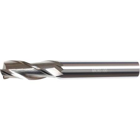 Micro 100 Carbide End Mill, Dia 6mm, Cut L 16mm AECM-0605-3