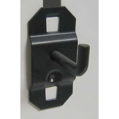 Zoro Select Single Rod Pegboard Hook, 1 In, PK5 5TPK0