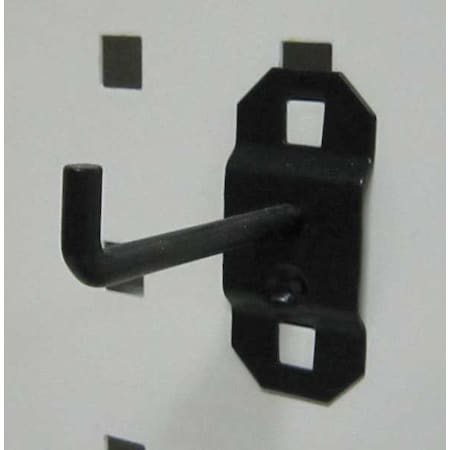 Zoro Select Single Rod Pegboard Hook, 2 In, PK5 5TPK1
