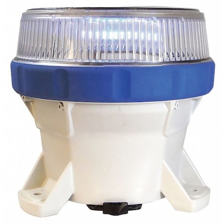 Edwards Signaling Beacon, Solar, Blue 825SOLARB