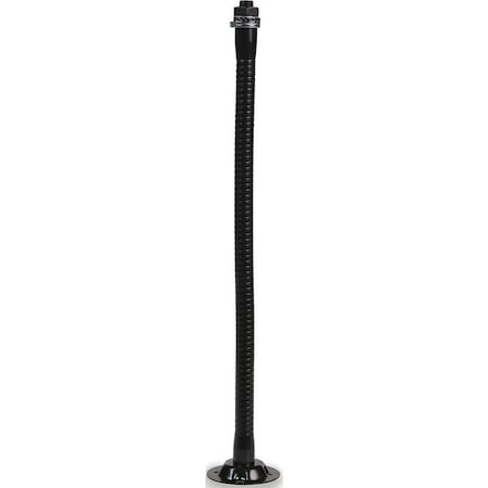Edwards Signaling Extension Stem, Not Applicable, Black, 1/2 in Dia., 14 9/16 in Height 270FLXT