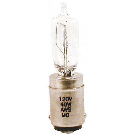 EDWARDS SIGNALING EDWARDS SIGNALING 40W, T4 Miniature Incandescent Light Bulb 50LMP-40WH