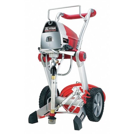 Titan Tool Airless Paint Sprayer, 3/4 HP, 0.35 gpm XL335