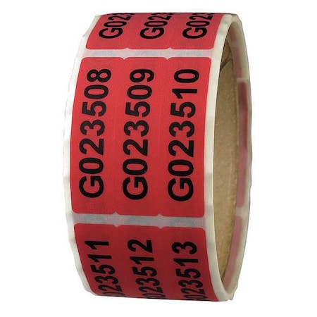 Novavision TamperEvidentLabels, Acrylic, PK252 XSG21-35RESN-250