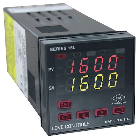 Dwyer Instruments Digital Temperature Controller, 47.75mm L 16L2030