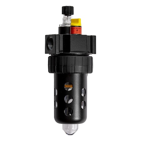 Parker Compressed Air Lubricator, Zinc, 2 13/16"W 16L32BE