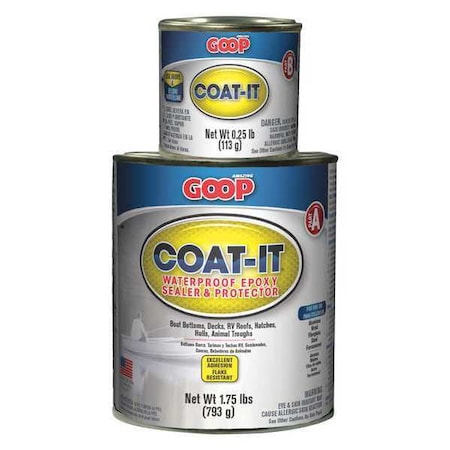 Eclectic Products Epoxy Sealer, Gray, 2 lb, 20 sq ft, Amazing Goop Series 5400040G