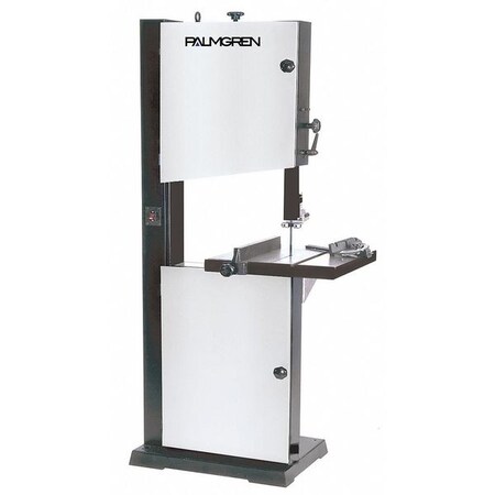 Palmgren Vertical Band Saw, 12" x 17-3/4" Rectangle, 18" Round, 12 in Square, 115/230 V, 1-1/2 HP 83118