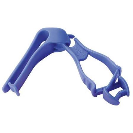 Ergodyne Glove Holder Clips, Non-Conductive Acetal Copolymer, Holds (1) Pair of Gloves , Blue 3405